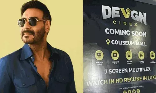 अजय देवगन ने हैदराबाद में Cine-X Multiplex लॉन्च किया, तेलुगु स्टार्स से मुकाबला अजय देवगन ने हैदराबाद में Cine-X Multiplex लॉन्च किया, तेलुगु स्टार्स से मुकाबला