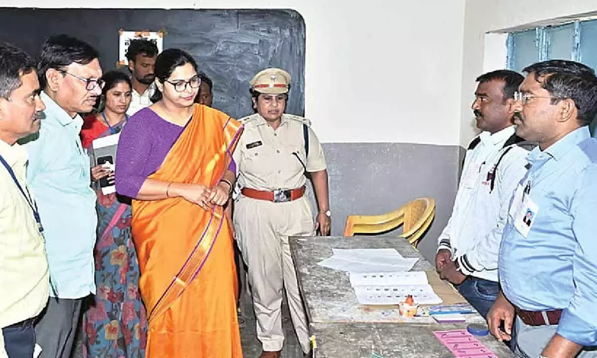 Telangana: निर्मल में 60% मतदान हुआ