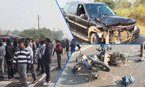 Kalahandi में बीजू एक्सप्रेसवे पर कार ने स्कूटर को टक्कर मारी, दो लोगों की मौत