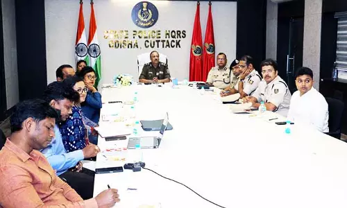 DGP Khurania ने नई ओडिशा पुलिस वेबसाइट लॉन्च की DGP Khurania ने नई ओडिशा पुलिस वेबसाइट लॉन्च की
