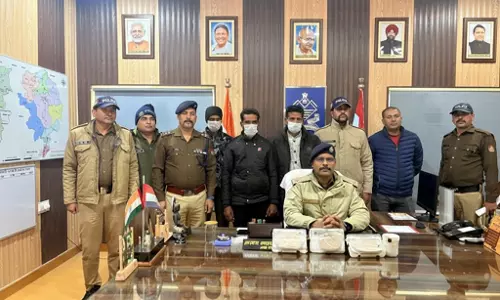 Smuggler: 2.40 करोड़ की स्मैक बरामद, तीन अंतरराज्यीय तस्कर गिरफ्तार