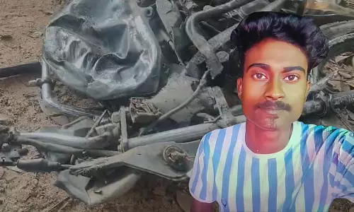 पूजा के लिए फूल खरीदने जा रहे बेल्दा के एक युवक की दुखद बाइक दुर्घटना में मौत हो गई