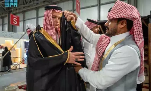 Saudi नेशनल पवेलियन ने मिलान में अपनी सांस्कृतिक छवि पेश की