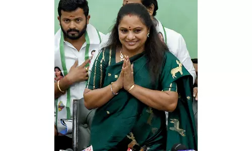 हम 2029 के चुनाव लड़ेंगे: तेलंगाना जागृति की अध्यक्ष Kavitha हम 2029 के चुनाव लड़ेंगे: तेलंगाना जागृति की अध्यक्ष Kavitha