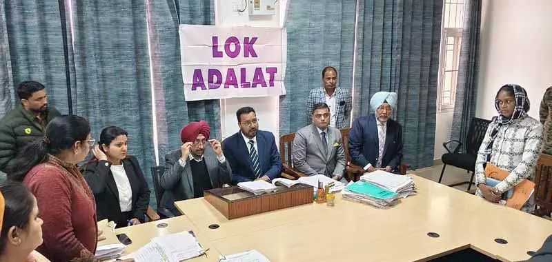 Haryana: राष्ट्रीय लोक अदालत, पानीपत में 31,735 मामलों का निपटारा हुआ Haryana: राष्ट्रीय लोक अदालत, पानीपत में 31,735 मामलों का निपटारा हुआ