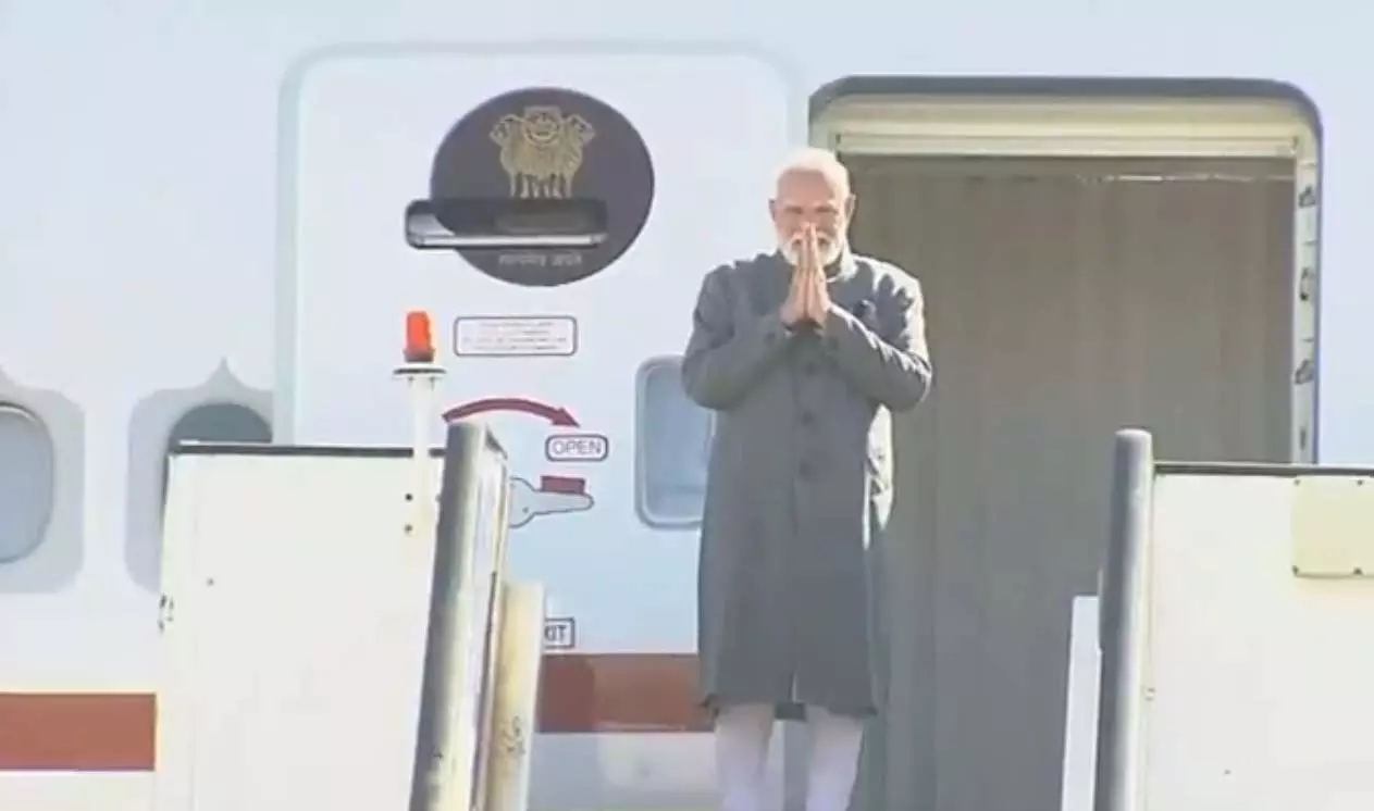 प्रधानमंत्री नरेंद्र मोदी जॉर्डन के अम्मान पहुंचे प्रधानमंत्री नरेंद्र मोदी जॉर्डन के अम्मान पहुंचे