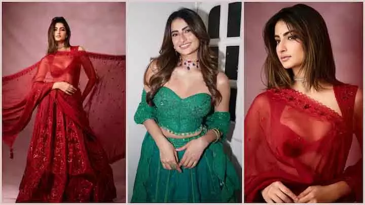 Palak Tiwari ने क्रिसमस स्पेशल लुक में किया धमाल, रेड लहंगे और ग्रीन ड्रेस में छाईं हुस्न परी Palak Tiwari ने क्रिसमस स्पेशल लुक में किया धमाल, रेड लहंगे और ग्रीन ड्रेस में छाईं हुस्न परी