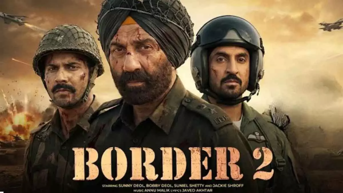 Border 2 की वापसी: जंग का मैदान तैयार, पाकिस्तान पर घुटनों पर वार Border 2 की वापसी: जंग का मैदान तैयार, पाकिस्तान पर घुटनों पर वार