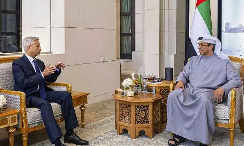 विदेश मंत्री एस जयशंकर ने UAE के शीर्ष नेतृत्व से मुलाकात की
