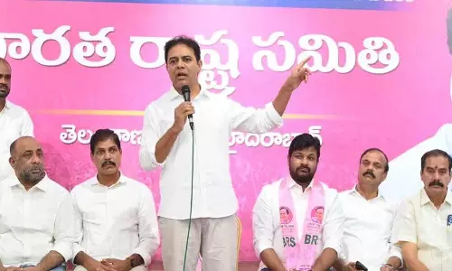 KTR ने सत्ता के लालच को लेकर कांग्रेस विधायकों पर निशाना साधा