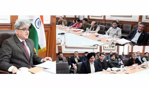 सीएस ने DPIIT द्वारा तय जिला व्यापार सुधारों को मिशन-मोड में लागू करने का आह्वान किया सीएस ने DPIIT द्वारा तय जिला व्यापार सुधारों को मिशन-मोड में लागू करने का आह्वान किया