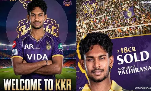 श्रीलंका के तेज गेंदबाज मथीशा पथिराना 18 करोड़ रुपये में KKR टीम में शामिल हुए!