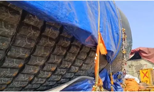 विशालकाय शिवलिंग...दर्शन को उमड़ी भारी भीड़, जानें कितना किलो है वजनी
