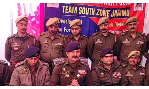 JAMMU: तीन वेडिंग हॉल चोरी के मामले सुलझाए, 22 लाख रुपये से ज़्यादा का चोरी का सामान बरामद