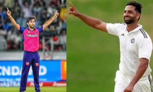 Rajasthan ने जम्मू के बिश्नोई तेज गेंदबाज को चुना, दिल्ली में 8.40 करोड़ में बिके Rajasthan ने जम्मू के बिश्नोई तेज गेंदबाज को चुना, दिल्ली में 8.40 करोड़ में बिके