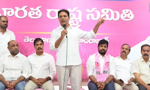 तेलंगाना पंचायत चुनाव: KTR ने कांग्रेस विधायकों पर मनमानी का आरोप लगाया