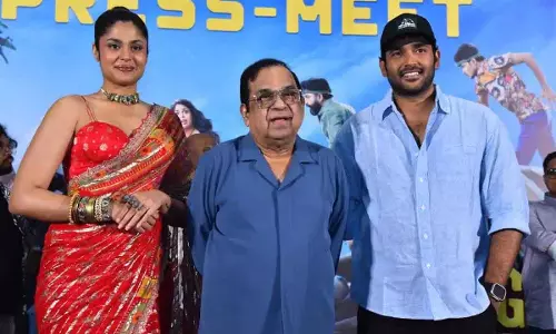 Naresh Agastya-फारिया अब्दुल्ला स्टारर गुर्रम पापिरेड्डी का ग्रैंड प्री-रिलीज़ इवेंट