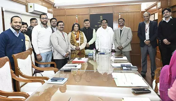 जल सुरक्षा के लिए राष्ट्रीय आंदोलन के तौर पर Jal Shakti Hackathon-2025 लॉन्च किया गया जल सुरक्षा के लिए राष्ट्रीय आंदोलन के तौर पर Jal Shakti Hackathon-2025 लॉन्च किया गया
