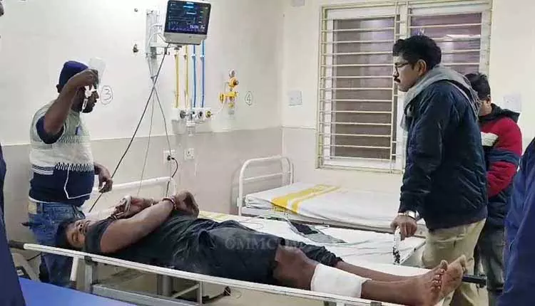 Bhadrak में पुलिस मुठभेड़ में कुख्यात अपराधी बुधिया घायल Bhadrak में पुलिस मुठभेड़ में कुख्यात अपराधी बुधिया घायल