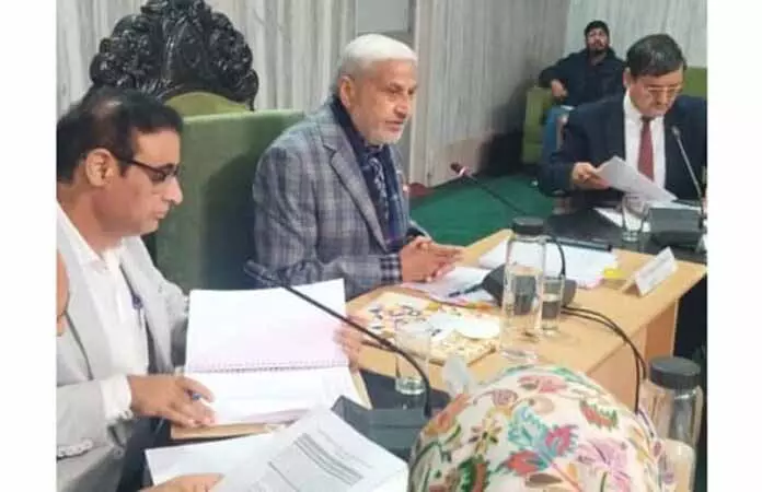 Shyam Lal Sharma ने पीएसी बैठक की अध्यक्षता की Shyam Lal Sharma ने पीएसी बैठक की अध्यक्षता की