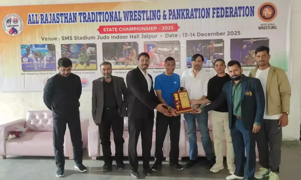 Jaipur: राजस्थान स्टेट रेसलिंग और पैनक्रेशन में जयपुर का परचम Jaipur: राजस्थान स्टेट रेसलिंग और पैनक्रेशन में जयपुर का परचम