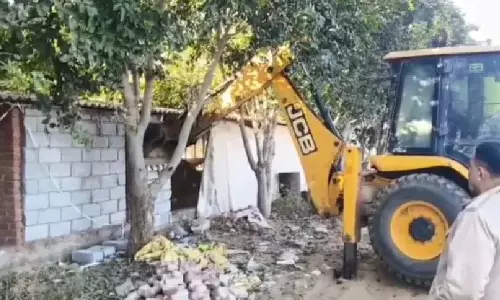 Rajasthan: 100 करोड़ की ड्रग्स फैक्ट्री पर चला बुलडोजर
