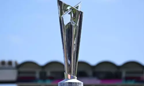 T20 World Cup 2026 ट्रॉफी टूर की शुरुआत राम सेतु पुल से हुई