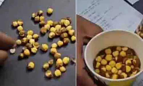 Gorakhpur पुलिस ने केमिकल से रंगे 30 टन चने ज़ब्त किए