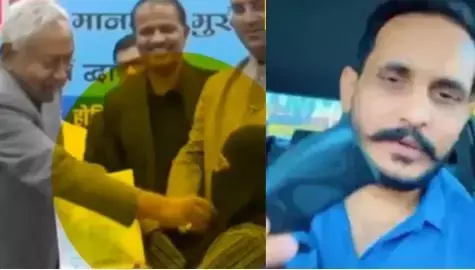 Patna: हिजाब विवाद में पाकिस्तान से धमकी, शहजाद भट्टी ने नीतीश को निशाना बनाया Patna: हिजाब विवाद में पाकिस्तान से धमकी, शहजाद भट्टी ने नीतीश को निशाना बनाया