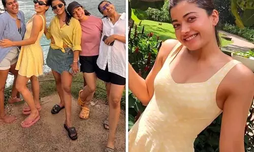 Rashmika Mandanna अपने करीबी दोस्तों के साथ श्रीलंका में आराम कर रही
