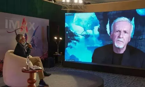 Avatar 3 प्रमोशंस- जेम्स कैमरन का राजामौली के साथ स्पेशल इंटरव्यू Avatar 3 प्रमोशंस- जेम्स कैमरन का राजामौली के साथ स्पेशल इंटरव्यू