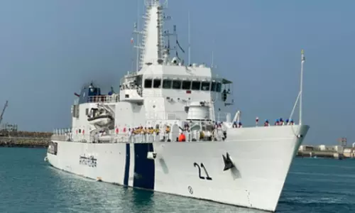 भारतीय तटरक्षक जहाज सार्थक का चाबहार में ऐतिहासिक आगमन भारतीय तटरक्षक जहाज सार्थक का चाबहार में ऐतिहासिक आगमन