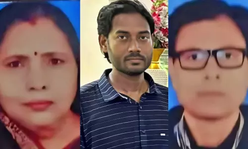 बेटे ने पिता का गला घोंट, मां पर आरी से किया हमला