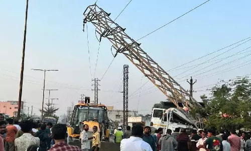 SCB नगर में कोयला टिपर दुर्घटना