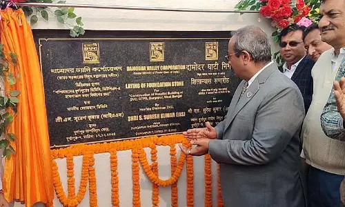 अस्पताल की आधारशिला रखी गई, DVC दुर्गापुर में 8,000 करोड़ टका का निवेश करेगा