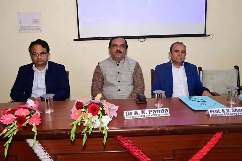 Himachal: कृषि विश्वविद्यालय ने पढ़ने की संस्कृति को बढ़ावा देने के लिए कार्यक्रम आयोजित किया Himachal: कृषि विश्वविद्यालय ने पढ़ने की संस्कृति को बढ़ावा देने के लिए कार्यक्रम आयोजित किया