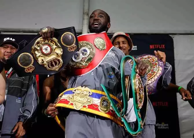 Canelo को हराने के बाद टेरेंस क्रॉफर्ड ने बॉक्सिंग से लिया संन्यास Canelo को हराने के बाद टेरेंस क्रॉफर्ड ने बॉक्सिंग से लिया संन्यास