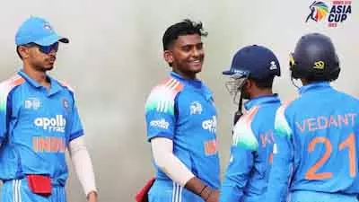 ACC U19 Asia Cup 2025: सेमी-फाइनल में भारत-श्रीलंका, बांग्लादेश-पाकिस्तान भिड़ेंगे ACC U19 Asia Cup 2025: सेमी-फाइनल में भारत-श्रीलंका, बांग्लादेश-पाकिस्तान भिड़ेंगे