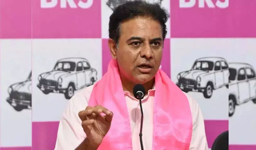 KTR ने कहा कि कांग्रेस पार्टी का पतन पंचायत चुनावों से शुरू होता KTR ने कहा कि कांग्रेस पार्टी का पतन पंचायत चुनावों से शुरू होता