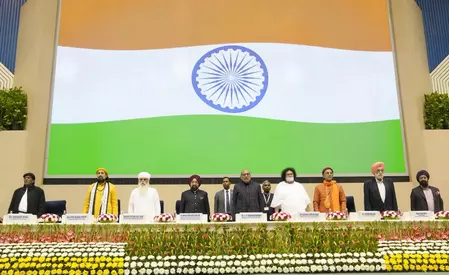उपराष्ट्रपति ने श्रीगुरु तेग बहादुरजी की 350वीं शहादत वर्षगांठ पर दी श्रद्धांजलि उपराष्ट्रपति ने श्रीगुरु तेग बहादुरजी की 350वीं शहादत वर्षगांठ पर दी श्रद्धांजलि