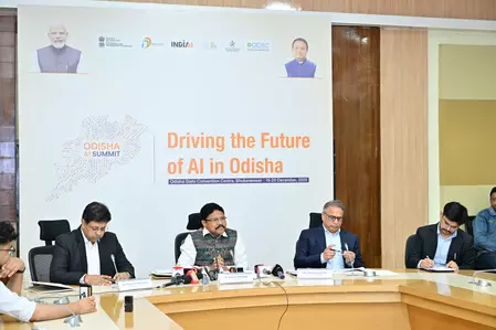ओडिशा 19-20 दिसंबर को क्षेत्रीय एआई इम्पैक्ट कॉन्फ्रेंस की करेगा मेजबानी ओडिशा 19-20 दिसंबर को क्षेत्रीय एआई इम्पैक्ट कॉन्फ्रेंस की करेगा मेजबानी