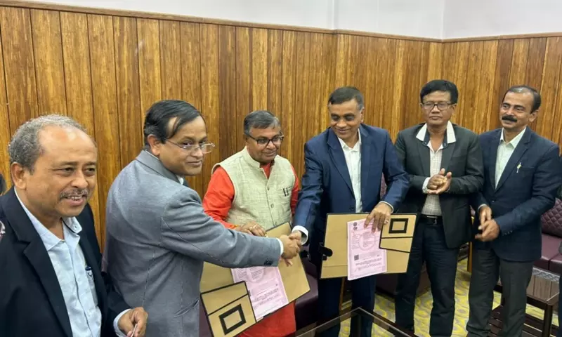फसल उत्पादन बढ़ाने को लेकर त्रिपुरा ने NBSS के साथ समझौता किया फसल उत्पादन बढ़ाने को लेकर त्रिपुरा ने NBSS के साथ समझौता किया
