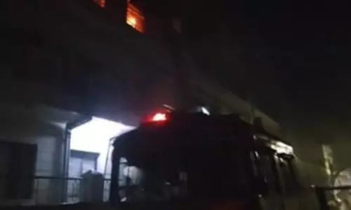 मदुरै LIC ऑफिस में भयानक आग, एक अधिकारी की जलकर मौत