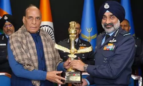 Op Sindoor ने भारत की तेज़, हाई-इम्पैक्ट वाली हवाई ताकत को दिखाया: राजनाथ सिंह Op Sindoor ने भारत की तेज़, हाई-इम्पैक्ट वाली हवाई ताकत को दिखाया: राजनाथ सिंह