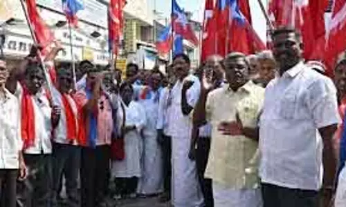 वाम दल, VCK मनरेगा के खिलाफ विरोध प्रदर्शन करेंगे।