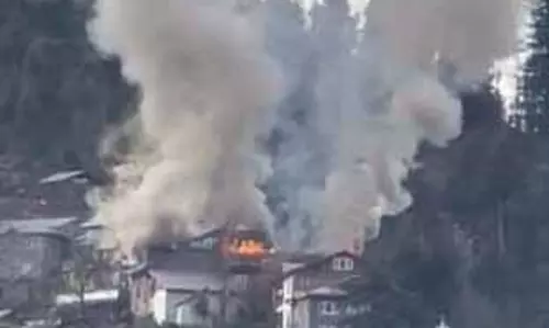 BHADERWAH: भीषण आग में चार घर जलकर खाक हो गए