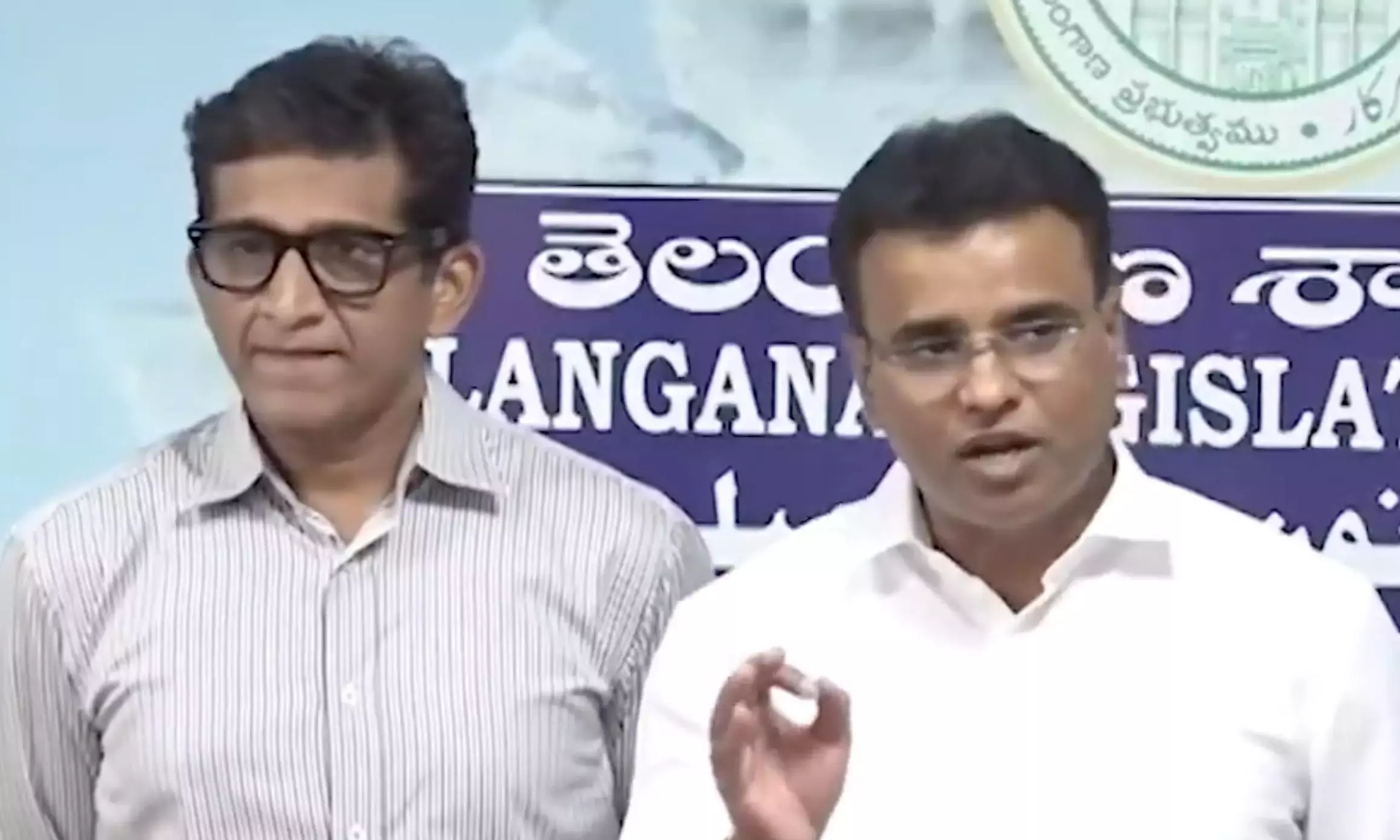 BRS ने दलबदलू विधायकों पर स्पीकर के कदम की निंदा की। BRS ने दलबदलू विधायकों पर स्पीकर के कदम की निंदा की।