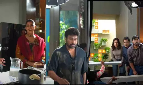 चिरंजीवी मन शंकर वरप्रसाद गारू का BTS वीडियो हुआ वायरल