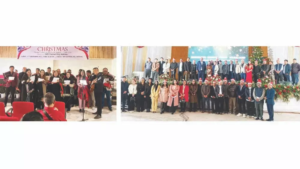 Nagaland : NPF, BJP ने उम्मीद के संदेशों के साथ एडवेंट क्रिसमस मनाया Nagaland : NPF, BJP ने उम्मीद के संदेशों के साथ एडवेंट क्रिसमस मनाया