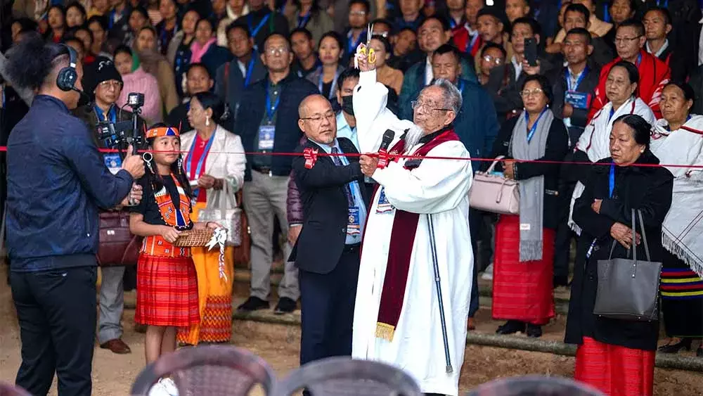 Nagaland : KBBB ने एकता और मिशन के संदेश के साथ प्लेटिनम जुबली मनाई